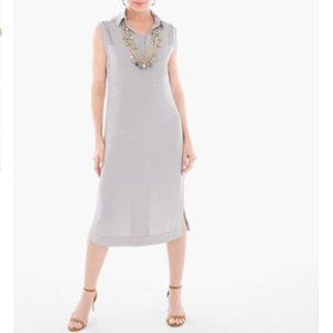 NWT Chico's BLACK LABEL RELAXED PULLOVER DRESS, 00